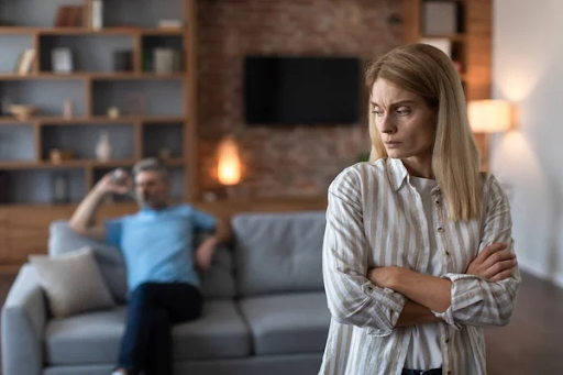 A couple getting divorced is upset with each other over allegations of substance dependency.