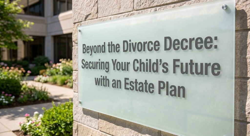 Beyond the Divorce Decree: Securing Your Child's Future with an Estate Plan
